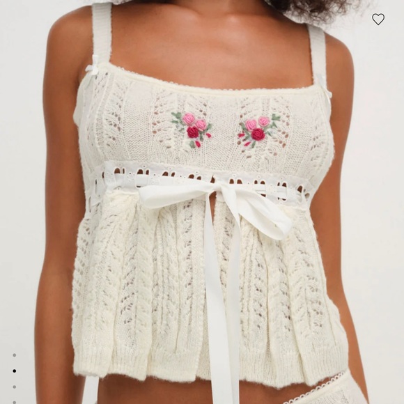 For Love & Lemons Nathalie Top - Picture 1 of 6